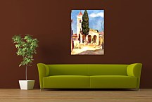 A Church at Cagnes Obraz zs18060