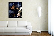 Claude Monet Reading Obraz  Renoir zs18061
