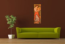 Dancer with Tambourne Obraz  Renoir zs18066