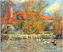 The Duck Pond Reprodukcia Renoir zs18068