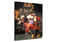 Mixed Flowers In An Earthenware Pot Reprodukcia Renoir zs18069
