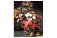 Mixed Flowers In An Earthenware Pot Reprodukcia Renoir zs18069