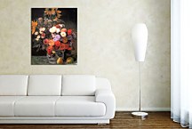 Mixed Flowers In An Earthenware Pot Reprodukcia Renoir zs18069