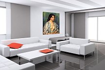 Gabrielle with open blouse Obraz  Renoir zs18072