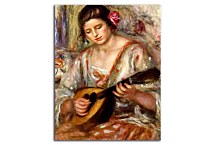 Girl with a mandolin Obraz  Renoir zs18075