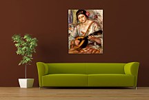 Girl with a mandolin Obraz  Renoir zs18075