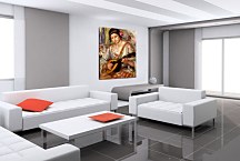 Girl with a mandolin Obraz  Renoir zs18075