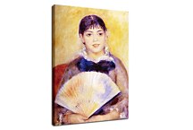 Girl with a Fan Obraz  Renoir zs18079