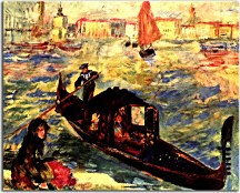 Gondola Obraz  Renoir zs18081