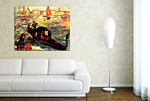 Gondola Obraz  Renoir zs18081