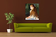 Mlle Irene Cahen d'Anvers Reprodukcia Renoir zs18084