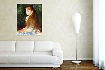 Mlle Irene Cahen d'Anvers Reprodukcia Renoir zs18084