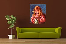 The artist's son jean Reprodukcia Renoir zs18086