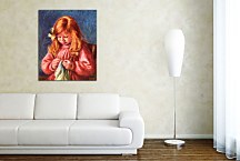 The artist's son jean Reprodukcia Renoir zs18086