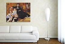 Madame Georges Charpentier and her Children Reprodukcia Renoir zs18095