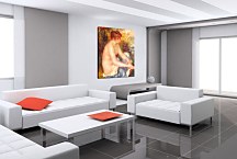 Small Nude in Blue Reprodukcia Renoir zs18100