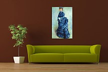 The Blue Lady Reprodukcia Renoir zs18108