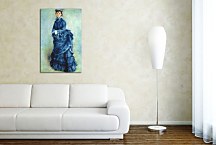 The Blue Lady Reprodukcia Renoir zs18108