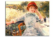 Alphonsine Fournaise on the Isle of Chatou Obraz  zs18113