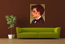 Portrait of Georges Riviere Reprodukcia Renoir zs18116