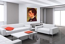 Portrait of Georges Riviere Reprodukcia Renoir zs18116