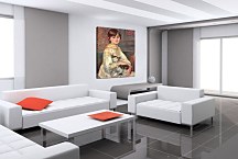 Child with cat Obraz  Renoir zs18122