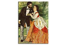 Portrait of the couple Sisley Reprodukcia Renoir zs18127