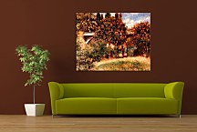 Railway Bridge at Chatou Reprodukcia Renoir zs18133