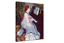 Young Woman at the Piano Obraz Renoir zs18142