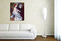 Young Woman at the Piano Obraz Renoir zs18142