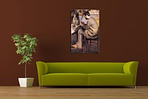 Frederic Bazille Painting The Heron Obraz  Renoir zs18147