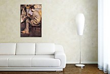 Frederic Bazille Painting The Heron Obraz  Renoir zs18147