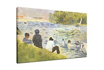 Georges Seurat Obraz - The Bank of the Seine zs18150