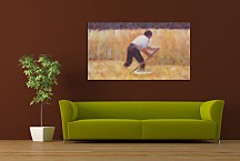 Reprodukcia Georges Seurat - The Mower zs18153