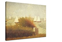 Race in grandcamp - Georges Seurat Obraz zs18158