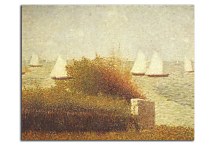 Race in grandcamp - Georges Seurat Obraz zs18158