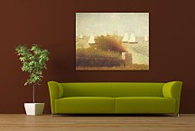 Race in grandcamp - Georges Seurat Obraz zs18158