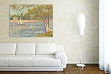 Reprodukcia Georges Seurat -  at La Grande-Jatte zs18159