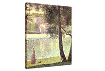 Reprodukcia Georges Seurat - The Seine at Courbevoie zs18160