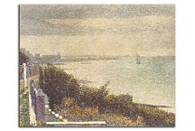 Grandcamp, Evening - Georges Seurat Obraz zs18162