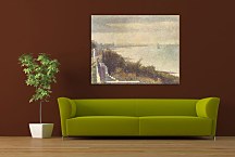 Grandcamp, Evening - Georges Seurat Obraz zs18162