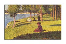 Georges Seurat Obraz - Seated figures zs18165