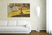 Georges Seurat Obraz - Seated figures zs18165