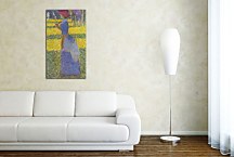 Reprodukcia Georges Seurat - Woman with Umbrella zs18166