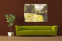 Reprodukcia Georges Seurat - The Hollow Way zs18172