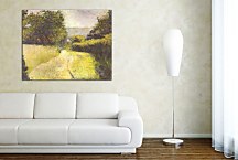 Reprodukcia Georges Seurat - The Hollow Way zs18172