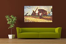 Reprodukcia Georges Seurat - The Stone Breakers zs18173