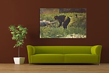 Georges Seurat Obraz - Farmer to work zs18176