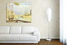 Georges Seurat Obraz - Sunday at Port-en-Bessin zs18178