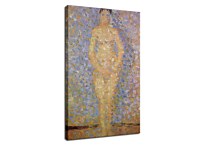 Georges Seurat Obraz - Poseur standing, front view, study for "Les poseuses" zs18179
